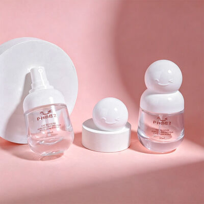 Leakproof Lotion Glass Bottles Featuring Customization Labeling Reusable Containers Ideal for Essential Oils Serums and Lotions