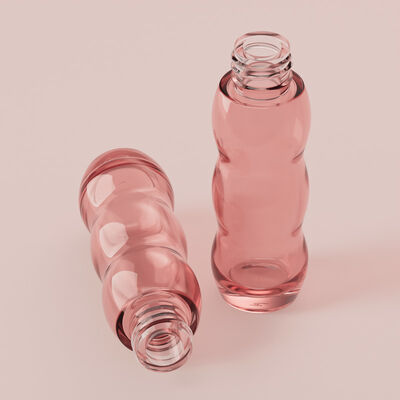 Aluminum Collar Serum Dropper Bottles Featuring Plastic Cap with Rubber Bulb Ideal for Skincare and Aromatherapy Liquids