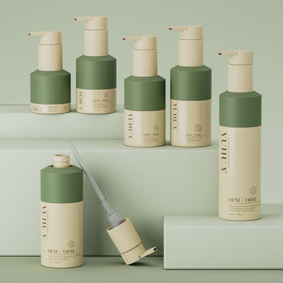 Flacone spray compatto in plastica, perfetto per lozioni cosmetiche, creme, sieri per capelli e oli, con chiusura a vite sicura