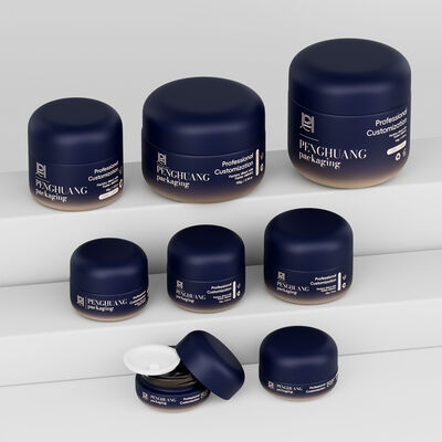 Serbatoi di vetro crema elegante soluzione di imballaggio per prodotti cosmetici con coperchio a vite sicuro ideale per creme e lozioni di bellezza