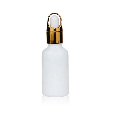 Bottiglia di vetro bianca cosmetica del contagoccia della bottiglia 30ml del contagoccia della porcellana di alta qualità