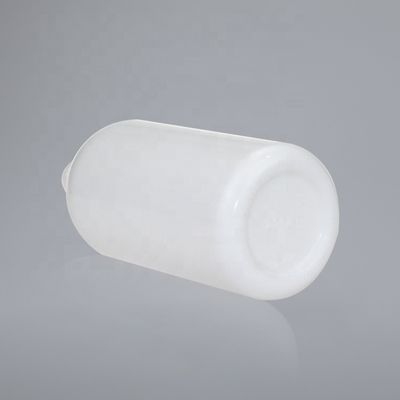 Bottiglia bianca di vetro del contagoccia dell'olio del giro 200ml con il cappuccio di vetro del contagoccia