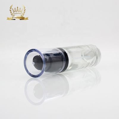 Cosmetici di lusso del giro 30ml che imballano la bottiglia liquida di vetro del fondamento con la pompa di bellezza