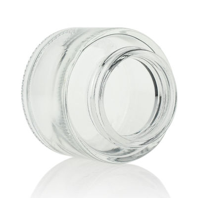 Barattolo cosmetico cosmetico di vetro 50ml del contenitore della chiara crema all'ingrosso di prezzo franco fabbrica
