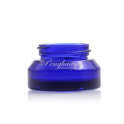 15ml - barattolo di vetro di vetro della crema della bottiglia 15g 30g 50g del blu di cobalto 200ml