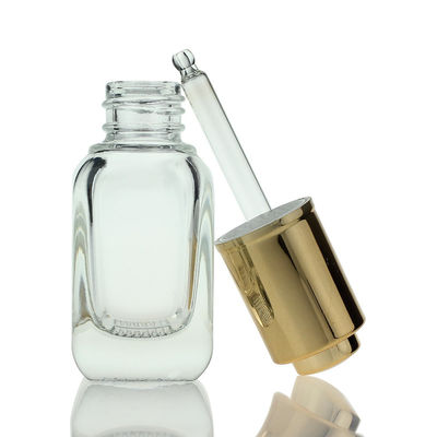 Serum viso bottiglia gocciolante di vetro cosmetica ciglia Serum bottiglia 30ml fornitore di trucco per olio S028