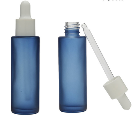 Colorato 50 ml di siero vuoto gocciolante con confezione in bottiglia di vetro per olio