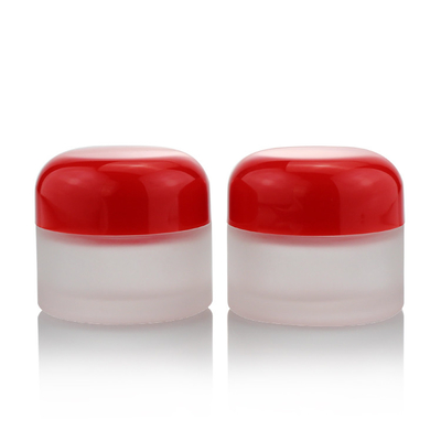 Barattolo di vetro di vetro glassato del giro di Mini Eye Cream Container Packaging 15g 15ml del barattolo