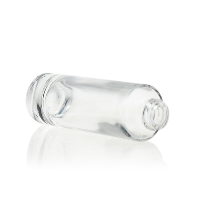 la pompa di vetro del chiaro fondamento liquido 30ml imbottiglia l'imballaggio cosmetico