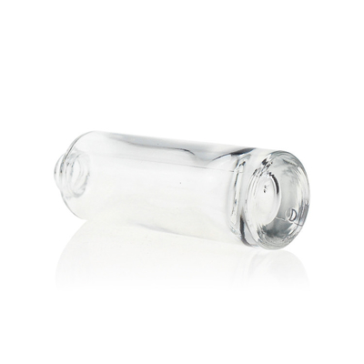 la pompa di vetro del chiaro fondamento liquido 30ml imbottiglia l'imballaggio cosmetico