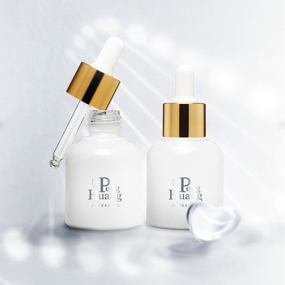 Contagoccia di bambù vuoto di vetro cosmetico della bottiglia 30ml dell'olio essenziale del siero