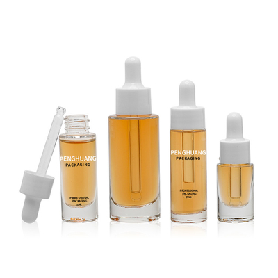 bottiglie di vetro d'imballaggio cosmetiche del contagoccia della bottiglia di vetro del siero di 5ml 10ml 30ml