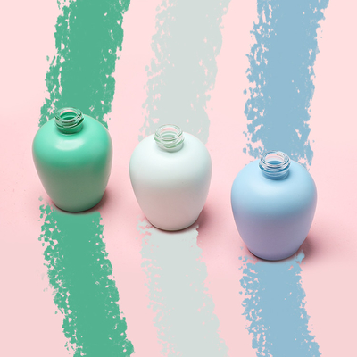 bottiglia cosmetica di vetro d'imballaggio di vetro all'ingrosso di cura di pelle della pompa della lozione della bottiglia del fondamento 30ml