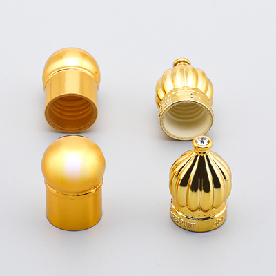 Bellezza che imballa Mini Glass Roll On Bottles 12ml per profumo che imballa brillare dorato