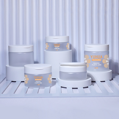 Imballaggio cosmetico di plastica riciclato dei barattoli 480g Skincare di imballaggio dell'ANIMALE DOMESTICO