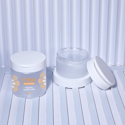 Imballaggio cosmetico di plastica riciclato dei barattoli 480g Skincare di imballaggio dell'ANIMALE DOMESTICO