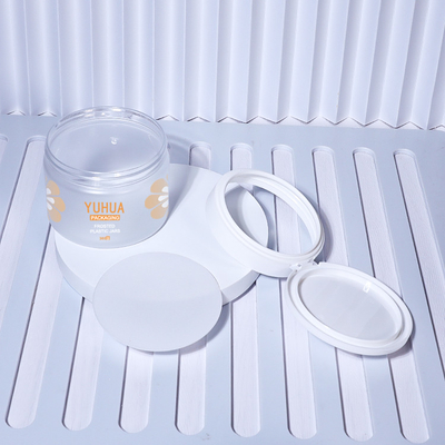 180g 240g 300g Logo personalizzato Imballaggio in plastica Crema in barattoli per il burro per il corpo Crema per il viso