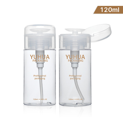 Toner d'imballaggio 12ml 200ml 300ml della pompa di stampa della bottiglia del chiaro dispositivo di rimozione di plastica della bottiglia