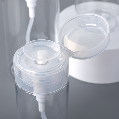 Toner d'imballaggio 12ml 200ml 300ml della pompa di stampa della bottiglia del chiaro dispositivo di rimozione di plastica della bottiglia