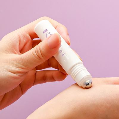 rotolo di plastica di 10ml 15ml pp sul logo su misura colore bianco della bottiglia