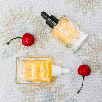 forma quadrata di vetro d'imballaggio dell'olio della bottiglia del contagoccia del siero di 15ml 30ml 50ml 100ml