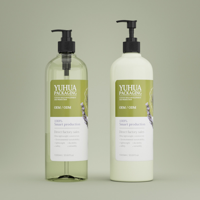 Bottiglia di pompa a schiuma rotonda La soluzione definitiva per lo shampoo gel doccia e sapone liquido per le mani