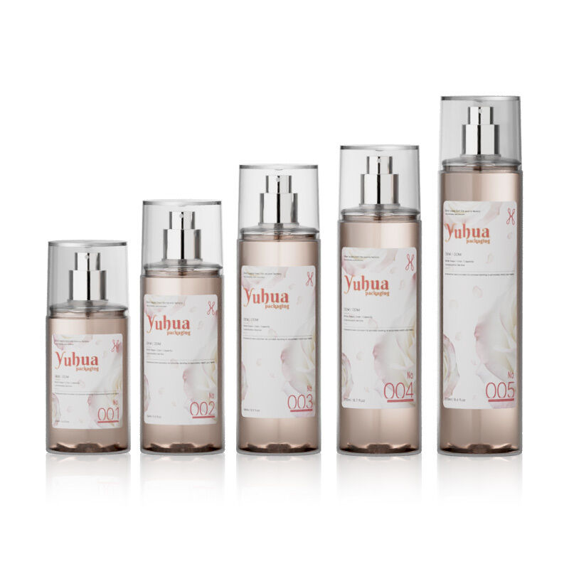 Flacone in plastica per lozione idratante con stampa serigrafica, perfetto per shampoo, disinfettante per le mani e packaging per la cura personale