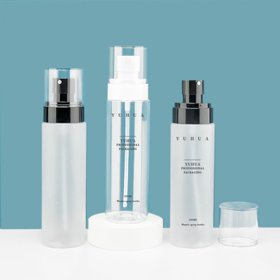 150ml la bottiglia di plastica dello spruzzo dell'ANIMALE DOMESTICO pp con lo spruzzatore della foschia ha personalizzato