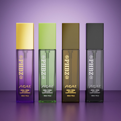 OEM ODM Luxury Empty Glass Liquid Foundation Bottiglia pompa quadrata bottiglia per imballaggi per la cura della pelle