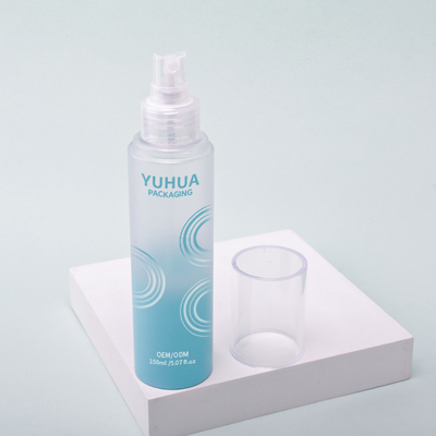 Logo come il vostro requisito bottiglia spray di plastica per lo spray idratante spray alcol chiaro spray