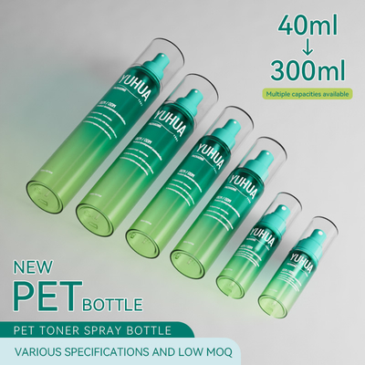 Serigrafia su flacone spray PET con nebulizzazione fine