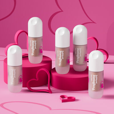 Bottine di fondamento liquido con tappo di pompa 30 ml con logo personalizzato con imballaggio cosmetico professionale per prodotti di trucco liquido