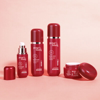 Bottiglie di vetro di lusso per prodotti cosmetici