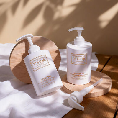 Lozione imballaggio in plastica bottiglie di tipo rotondo contenitori personalizzati con logo per la cura personale imballaggio di prodotti di bellezza e salute