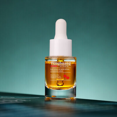 Serum Dropper Bottles Proof Leak Airtight Design con colore personalizzato e stampa del logo Perfetto per le esigenze di confezionamento cosmetico di lusso