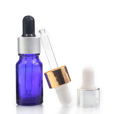 il contagoccia di vetro vuoto della bottiglia blu 10ml imbottiglia con le bottiglie di vetro del contagoccia della pipetta