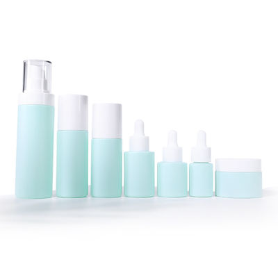 Bot d'imballaggio cosmetico di lusso dello spruzzo di vetro della pompa della schiuma 15/20/30/40/50/100ml di viaggio del fronte del lavaggio della bottiglia pulita conveniente della mousse
