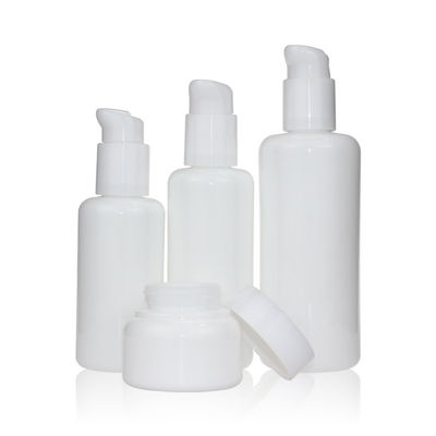 100ml vuoto su ordinazione 120ml 200ml Opal Glass Bottle White Porcelain intorno a forma