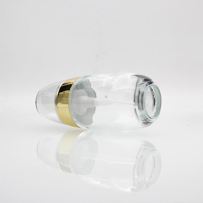 Bottiglia di vetro di lusso del fondamento di buona qualità 60ml/bottiglia della lozione con la pompa