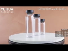 bottiglia dello skincare dell'animale domestico del coperchio a vite