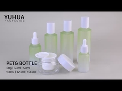Flacone per siero cosmetico PETG da 50 ml Flacone e barattolo per la cura della pelle con logo personalizzato