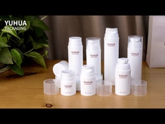 Bottiglia su misura del pulsometro di Logo Cylinder pp per l'imballaggio cosmetico