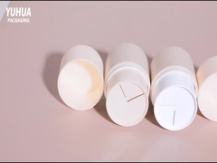 Crema per la cura della pelle Bottoni di imballaggio in plastica con stampa fredda in PP