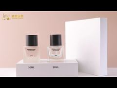 Flaconi di fondotinta liquido trasparente, capacità 30 ml, con dosatore a pompa per siero per un'erogazione precisa e controllata